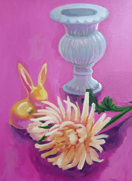 Tintubro 8. Acrílica sobre tela. 30x40cm