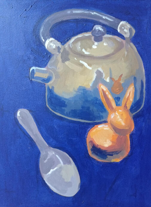 Tintubro 7. Acrílica sobre tela. 30x40cm