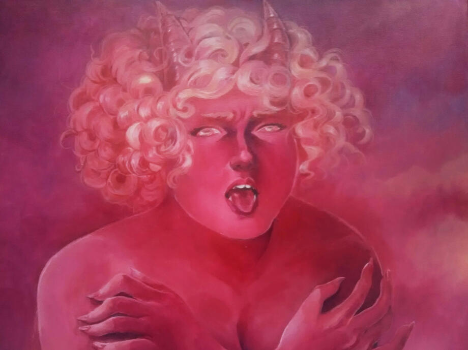 Sem Titulo. Acrílica sobre Tela. 40x50